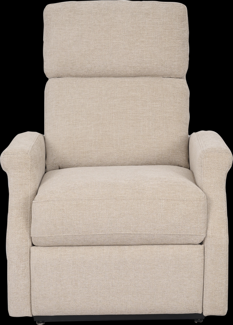 Warrington Beige Dual Power Recliner - Thumbnail - Image 2