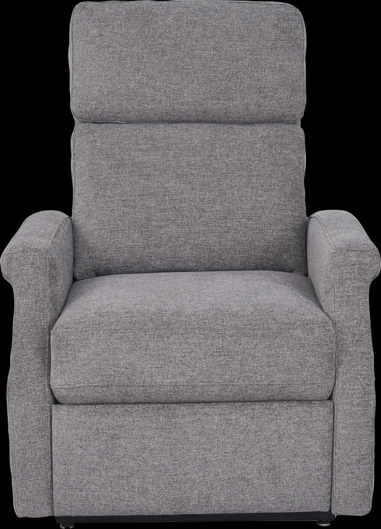 Warrington Gray Dual Power Recliner - Thumbnail - Image 2