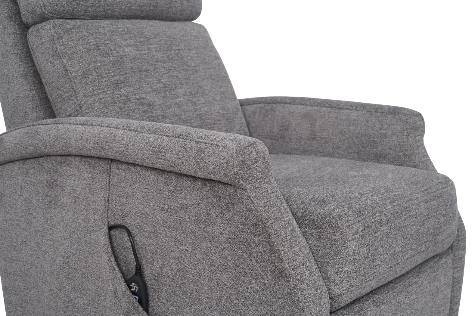 Warrington Gray Dual Power Recliner - Image 9