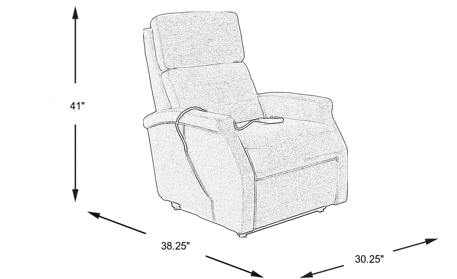 Dimension Image. Please refer to the Dimension Tab on this page for dimension details.