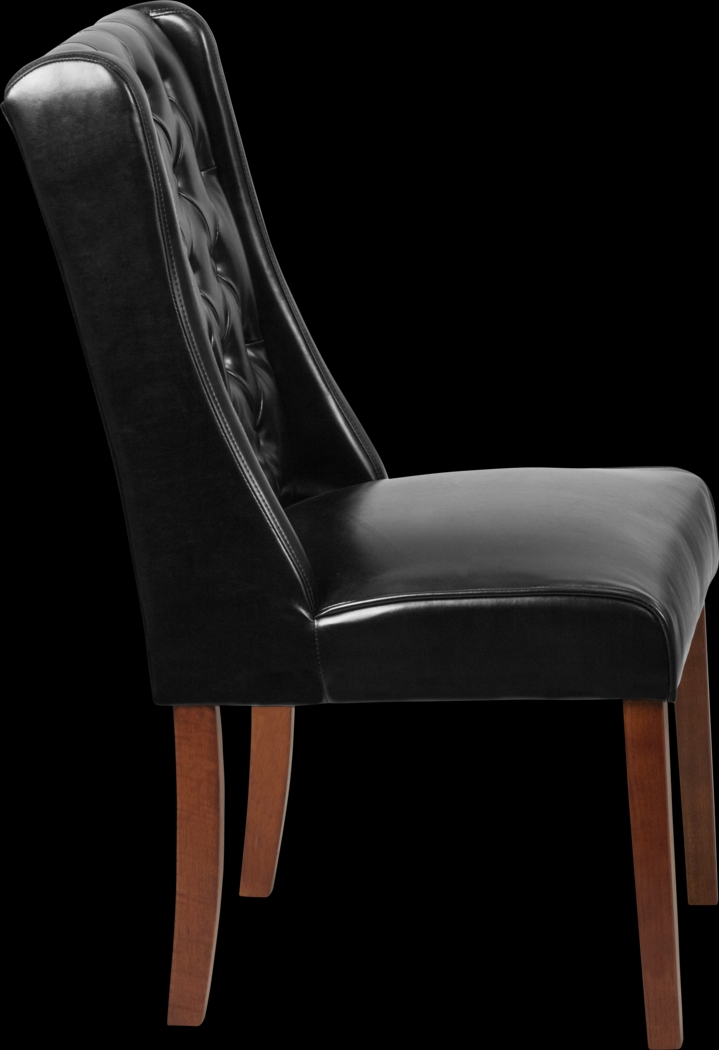 Warson Black Accent Chair - Thumbnail - Image 2
