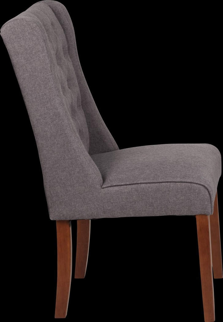 Warson Gray Accent Chair - Thumbnail - Image 2