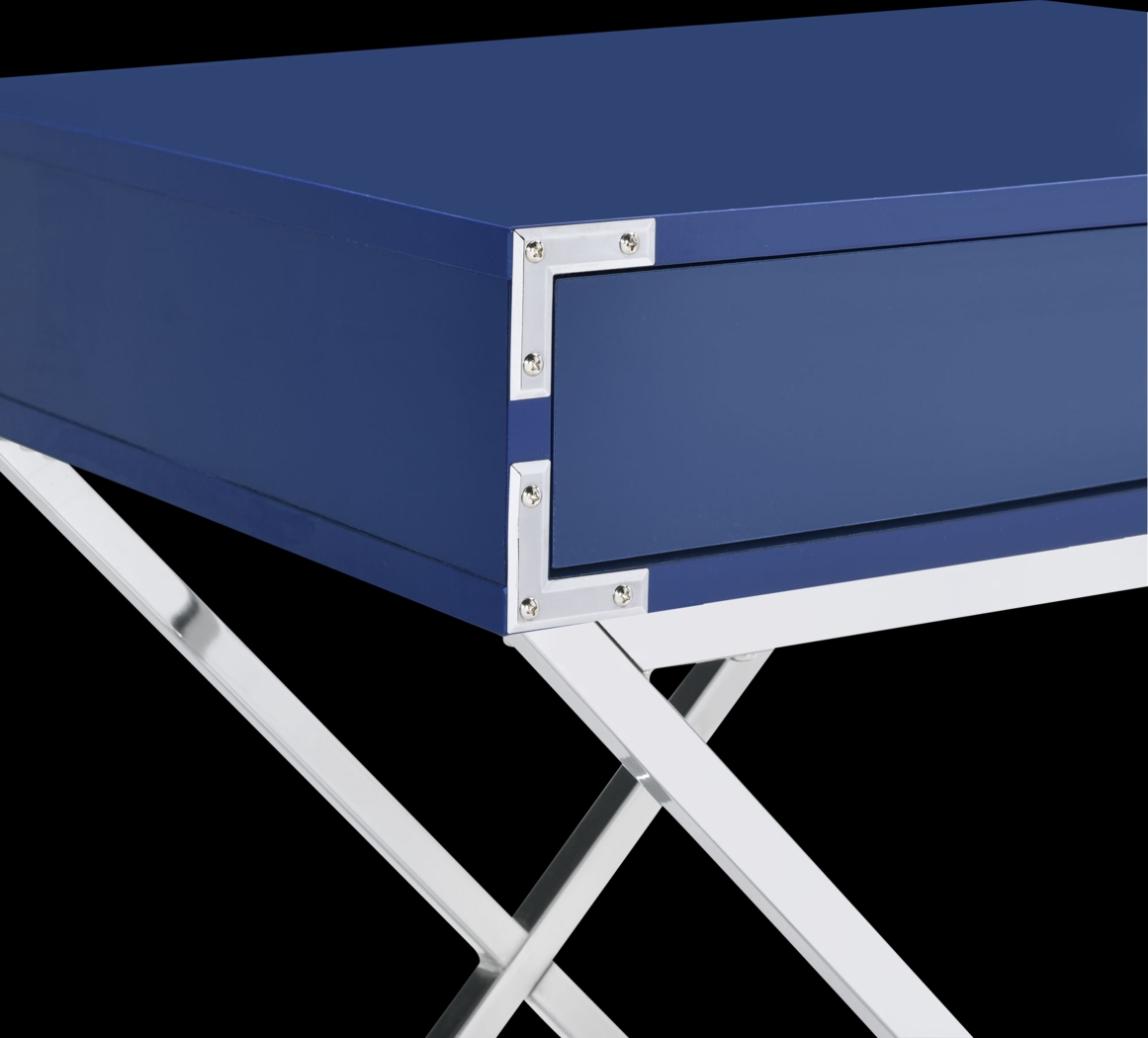 Wartelle Blue Accent Table - Thumbnail - Image 5