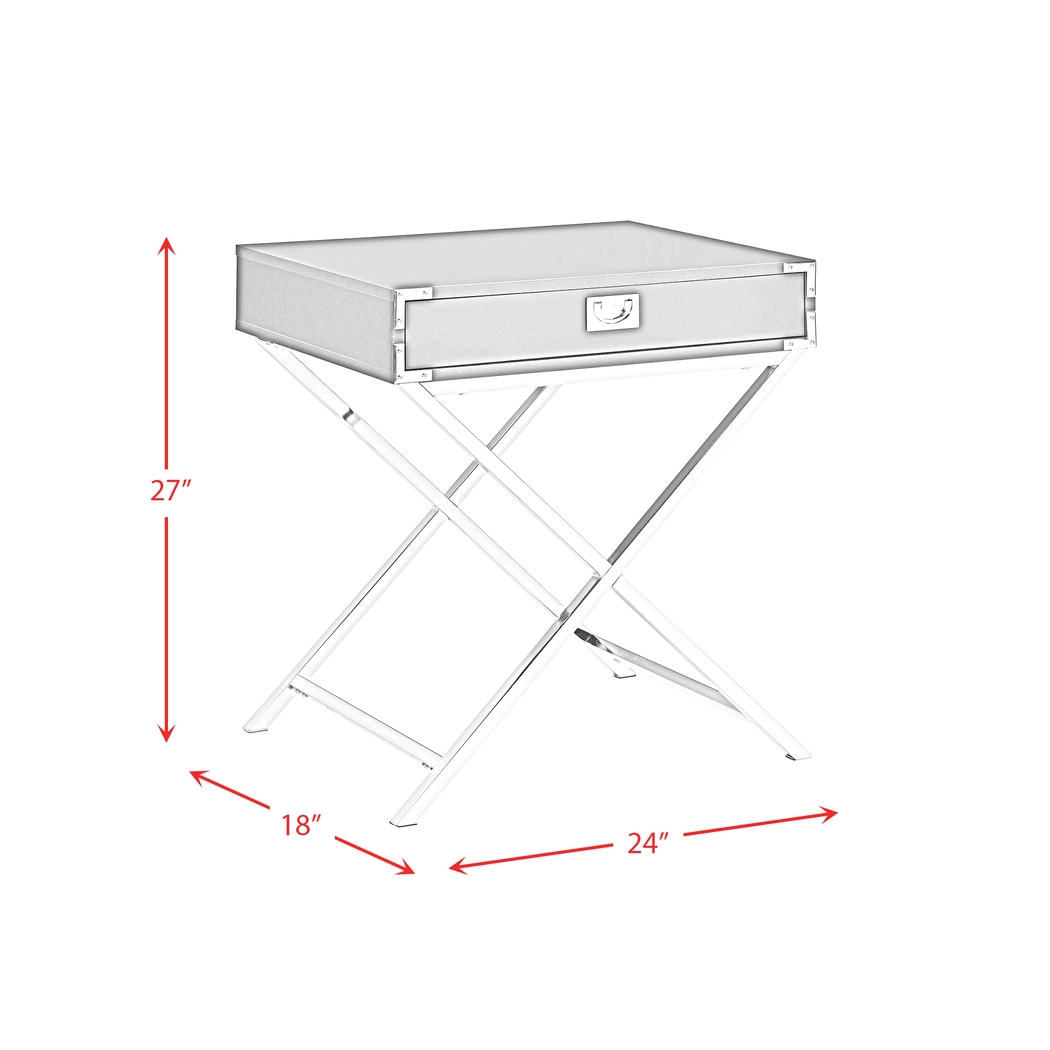 Wartelle Blue Accent Table - Thumbnail - Image 9