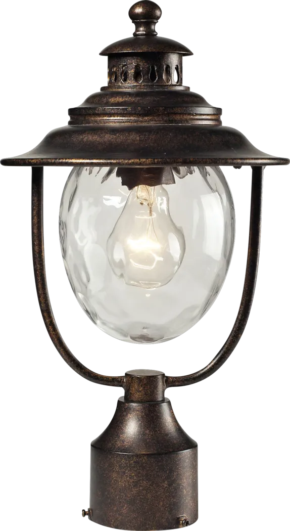 Wasbee Brown Outdoor Wall Sconce - Thumbnail - Image 1