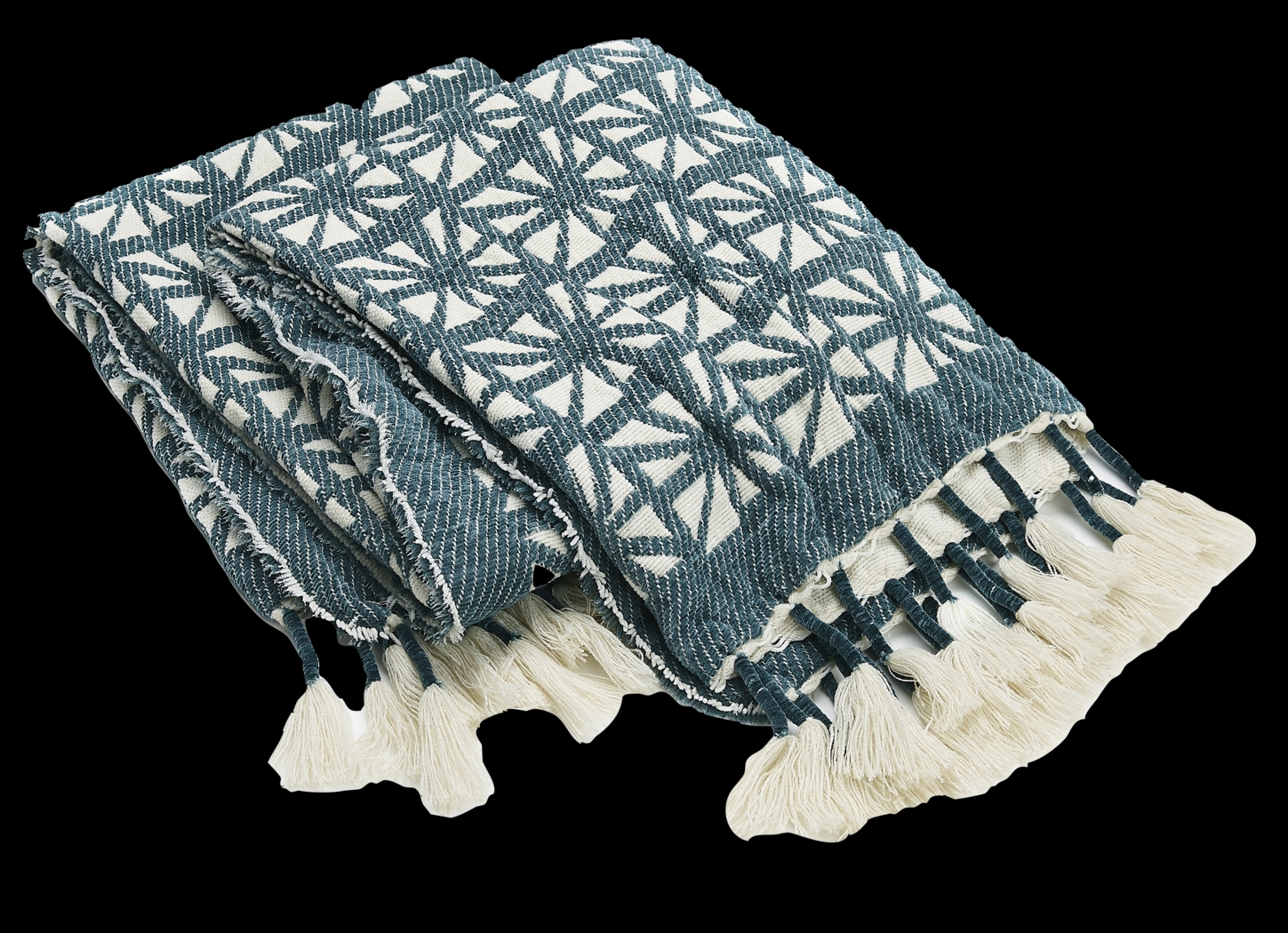 Washentaw Green Throw Blanket - Thumbnail - Image 2