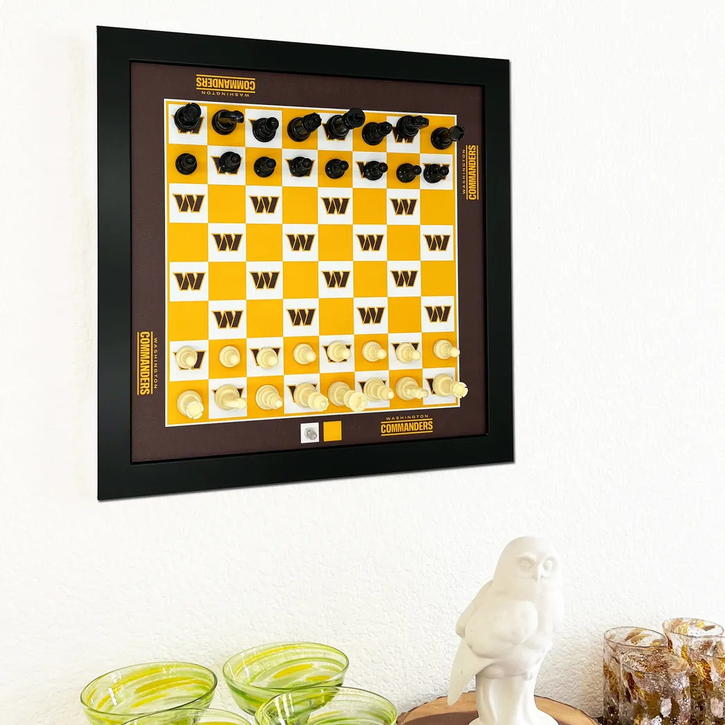Washington Commanders Wall Chess Set - Thumbnail - Image 2