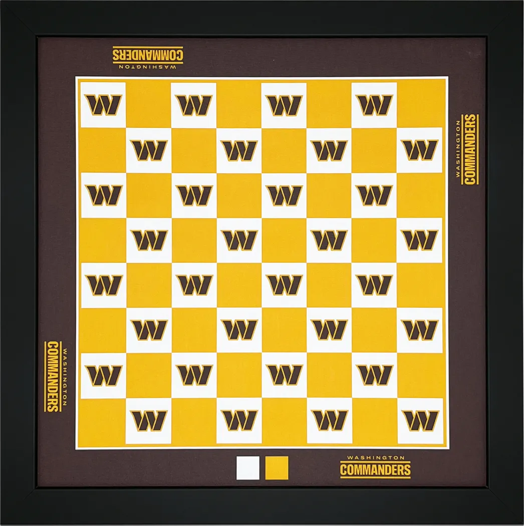 Washington Commanders Wall Chess Set - Thumbnail - Image 1