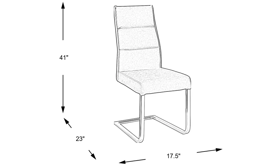 Dimension Image. Please refer to the Dimension Tab on this page for dimension details.