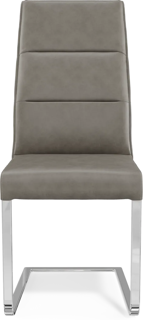Washington Square Gray Side Chair - Thumbnail - Image 3