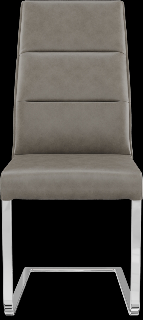 Washington Square Gray Side Chair - Thumbnail - Image 3