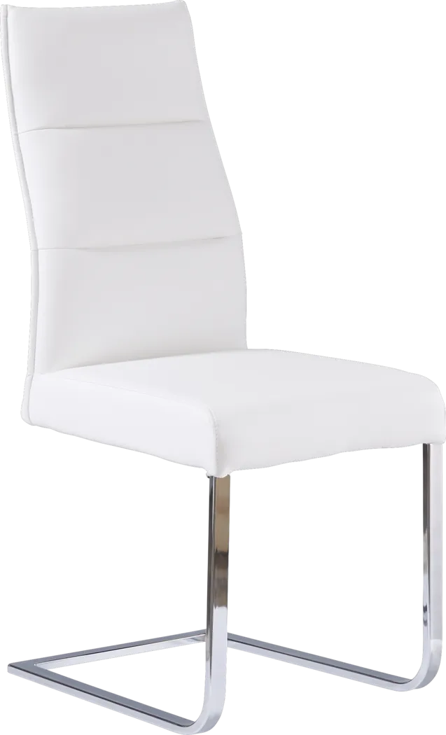 Washington Square White Side Chair - Thumbnail - Image 1
