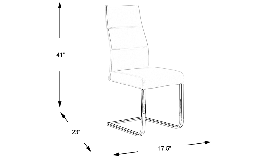 Dimension Image. Please refer to the Dimension Tab on this page for dimension details.