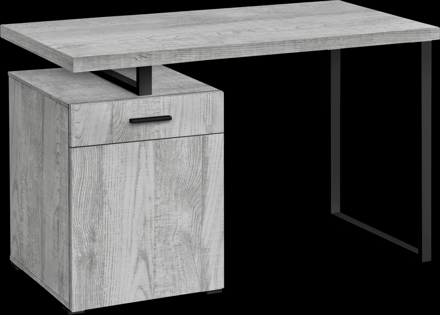 Washita Gray Desk - Thumbnail - Image 1
