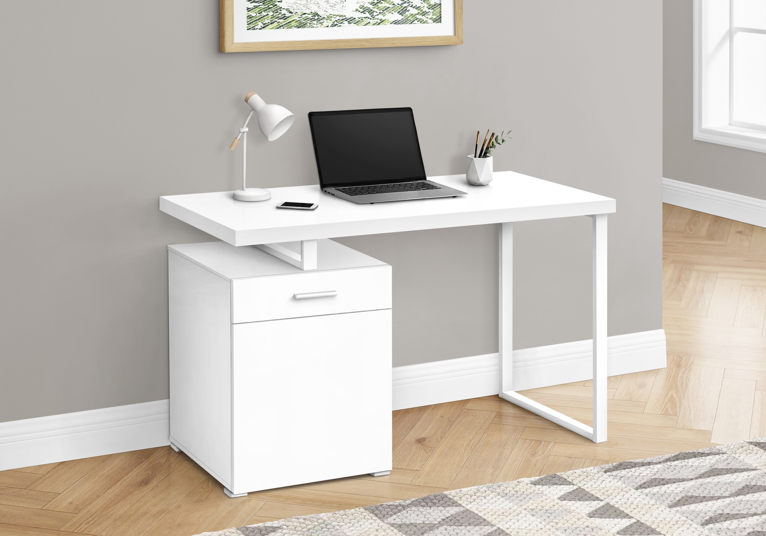 Washita White Desk - Thumbnail - Image 3