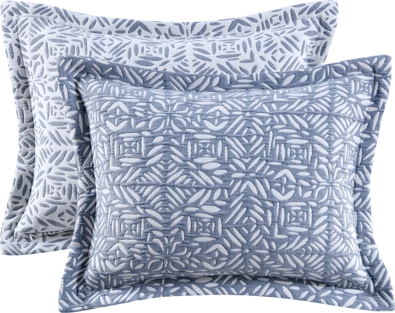 Washmon Blue 4 Pc King/California King Quilt Set - Thumbnail - Image 8