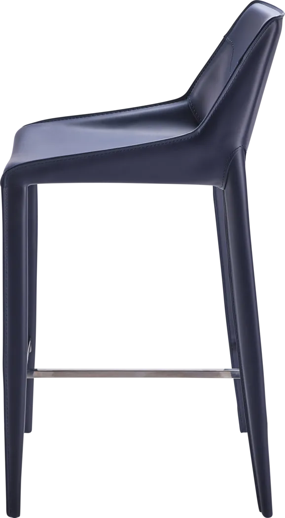 Wasil Navy Barstool - Thumbnail - Image 3