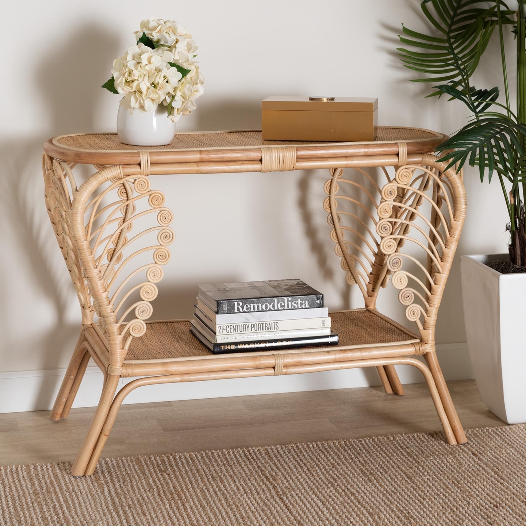 Wasilla Brown Console Table - Thumbnail - Image 2