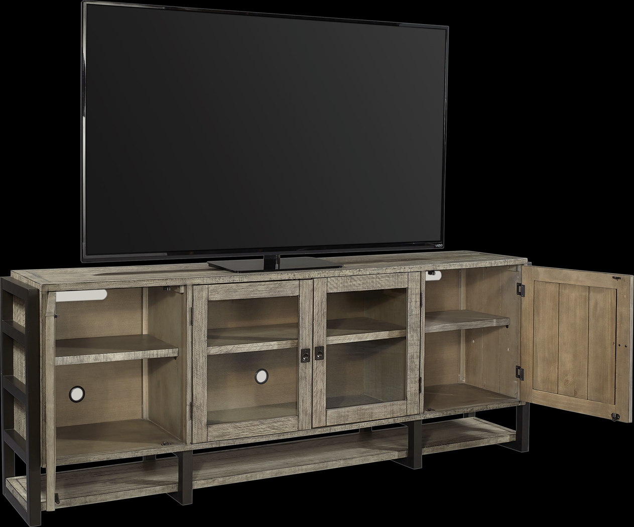 Water Mill Gray 85 in. Console - Thumbnail - Image 2