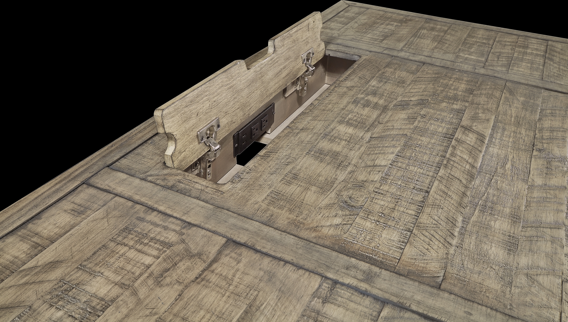 Water Mill Gray Adjustable Desk - Thumbnail - Image 4