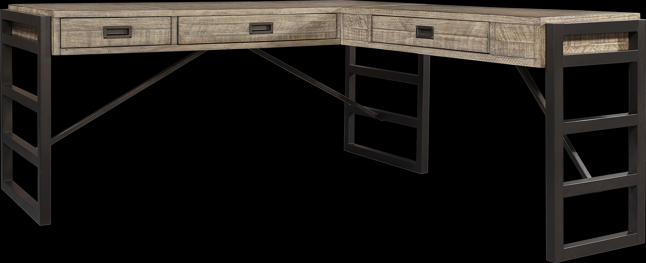 Water Mill Gray Desk - Thumbnail - Image 1