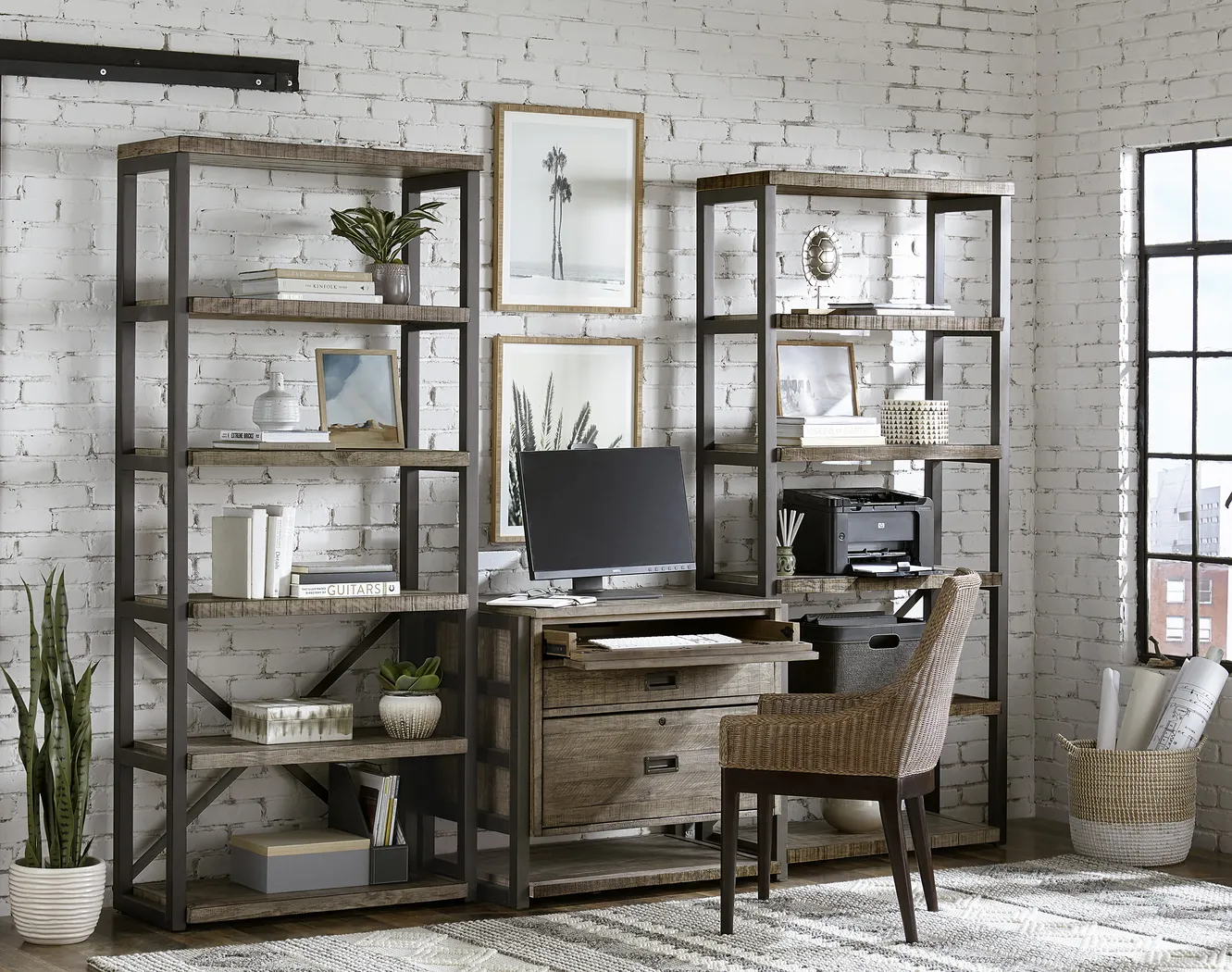 Water Mill Gray File Cabinet - Image 6