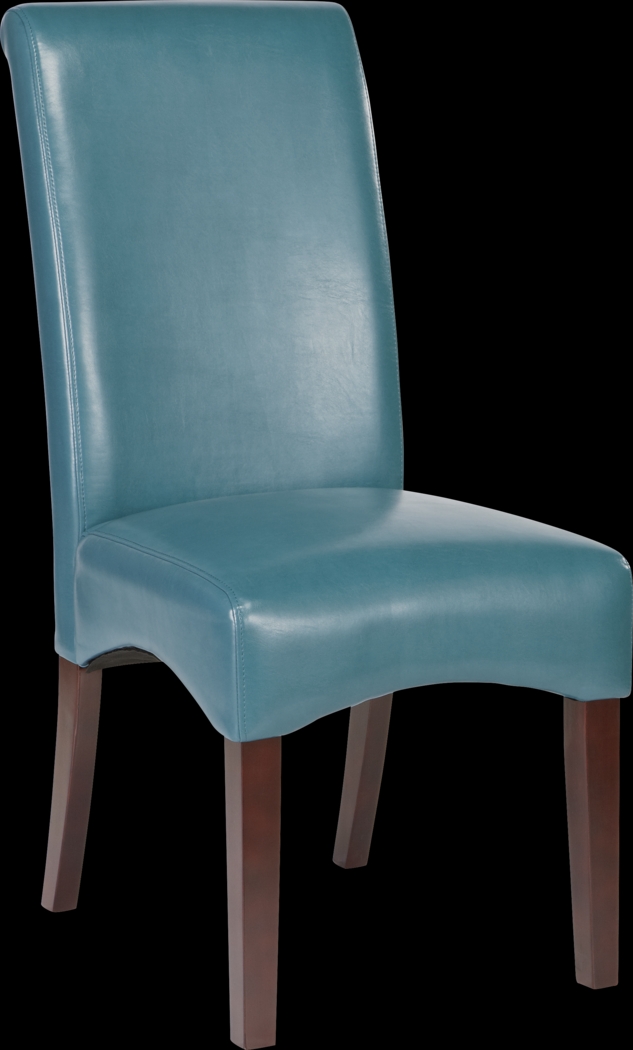 Watercolor Blue Side Chair - Thumbnail - Image 1