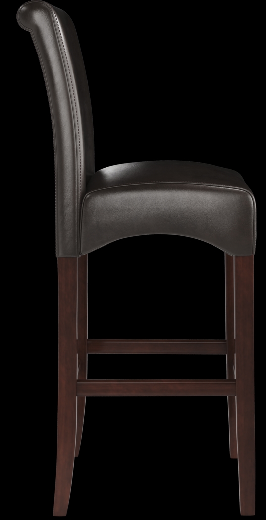 Galeno Cherry 3 Pc Bar Set with Brown Barstools - Thumbnail - Image 6