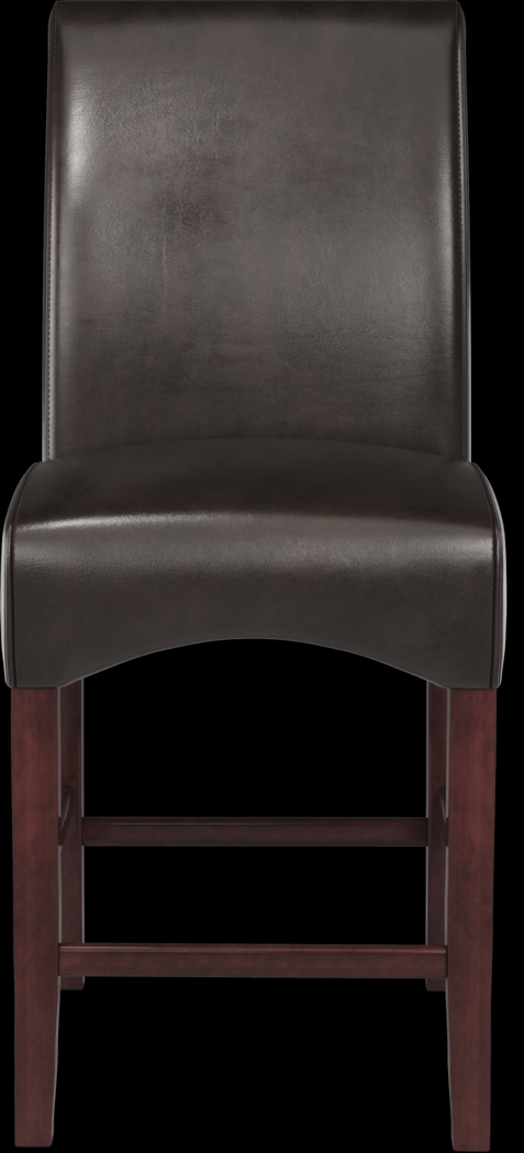 Ciara Espresso 5 Pc 48" Counter Height Dining Set with Brown Stools - Thumbnail - Image 5