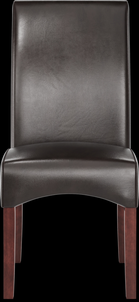 Fanmoore Espresso 5 Pc Dining Set with Brown Chairs - Thumbnail - Image 4