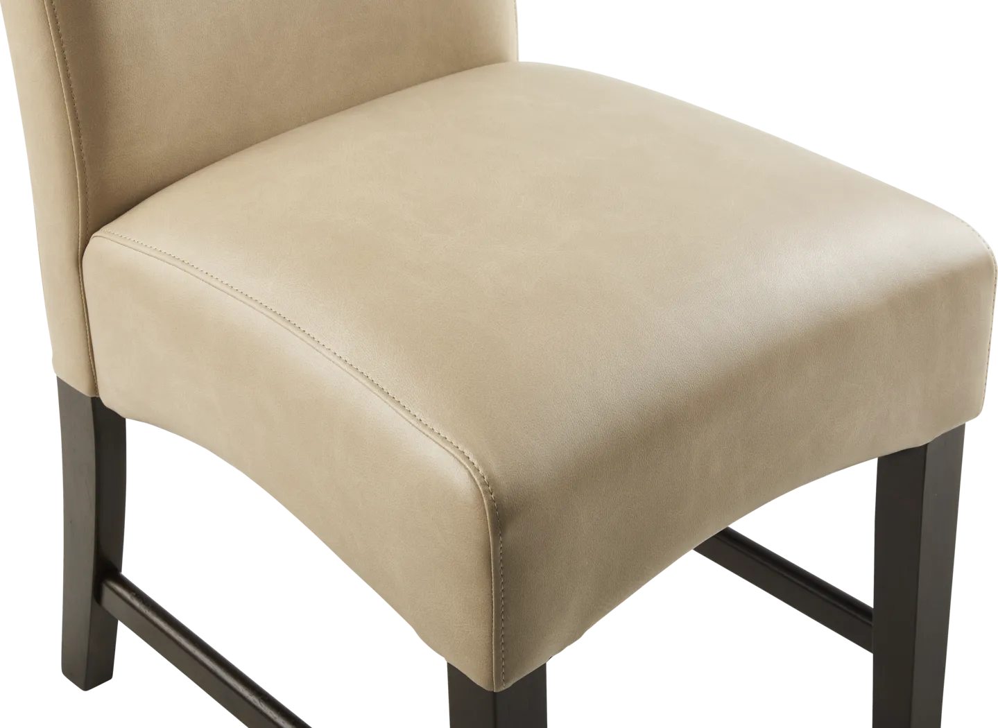 Watercolor Champagne Upholstered Side Chair - Thumbnail - Image 4