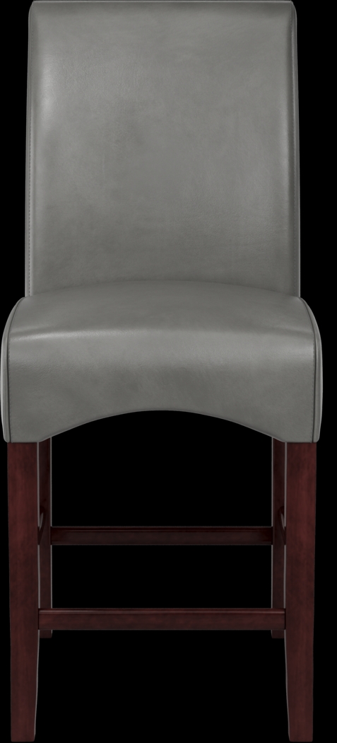 Ciara Espresso 5 Pc 48" Counter Height Dining Set with Charcoal Stools - Thumbnail - Image 5