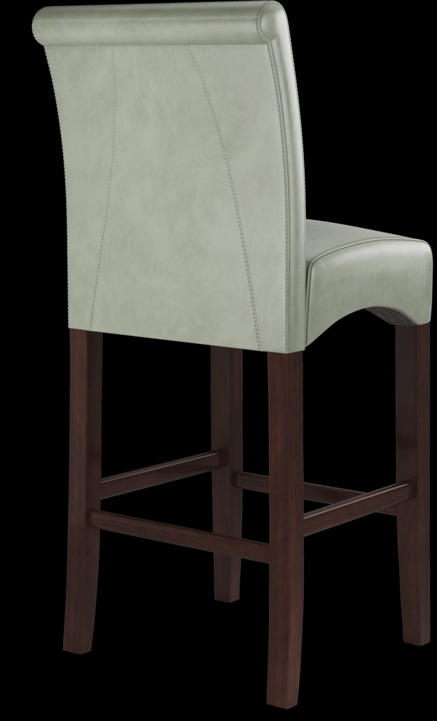 Watercolor Green Barstool - Thumbnail - Image 4