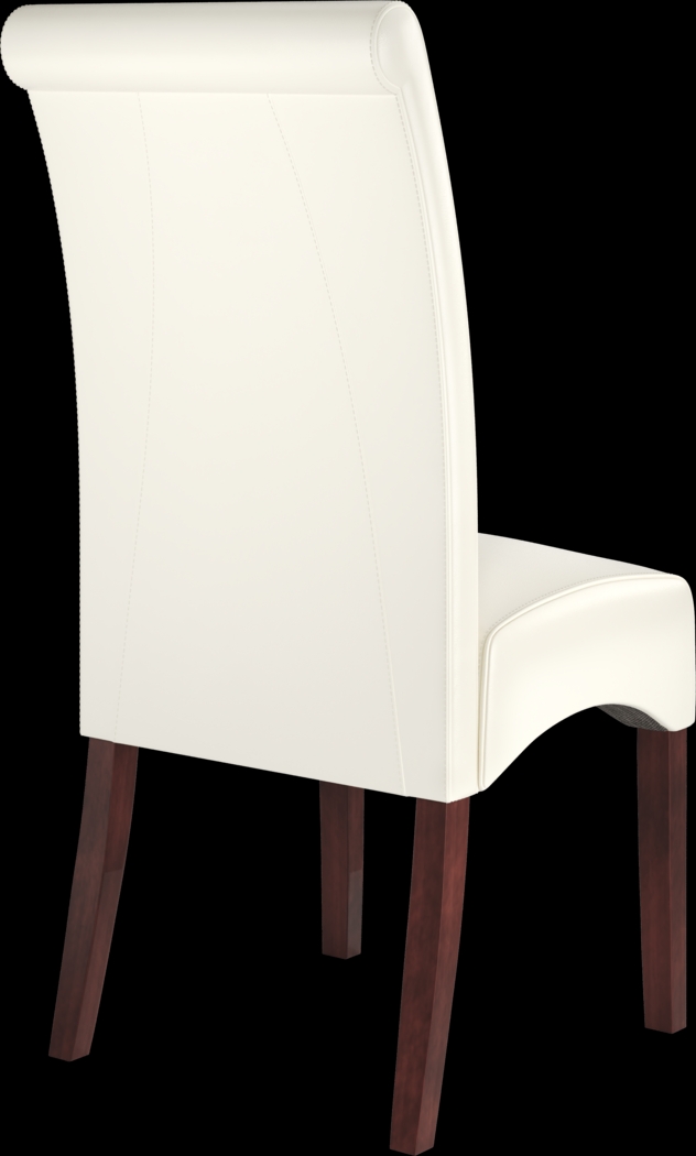 Watercolor Ivory Side Chair - Thumbnail - Image 4
