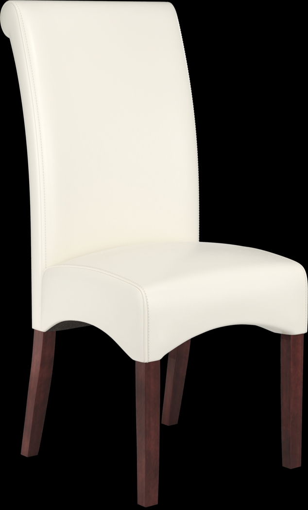 Watercolor Ivory Side Chair - Thumbnail - Image 1