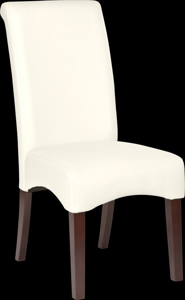 Watercolor Ivory Side Chair - Thumbnail - Image 1