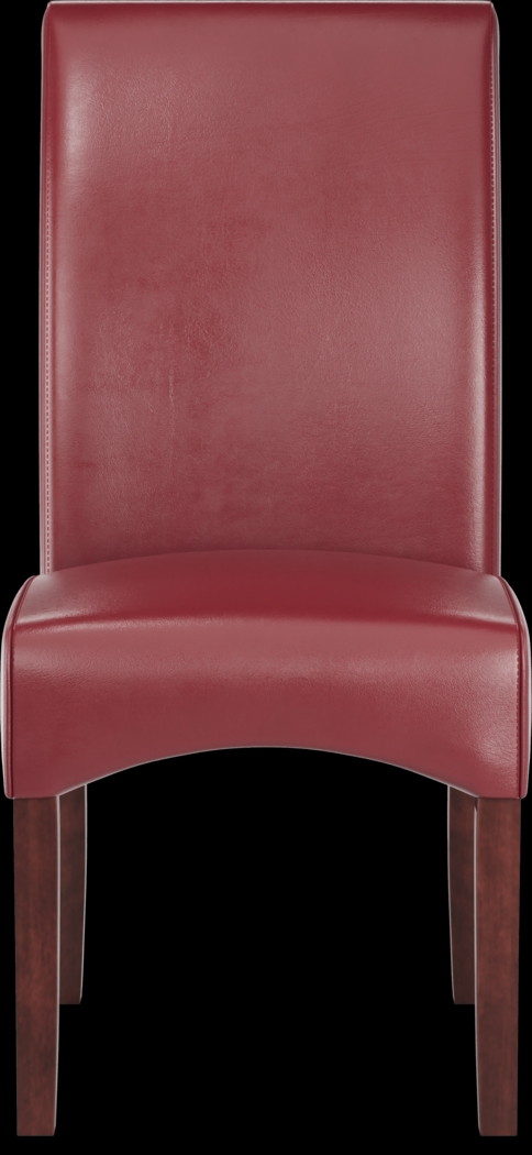 Watercolor Red Side Chair - Thumbnail - Image 2