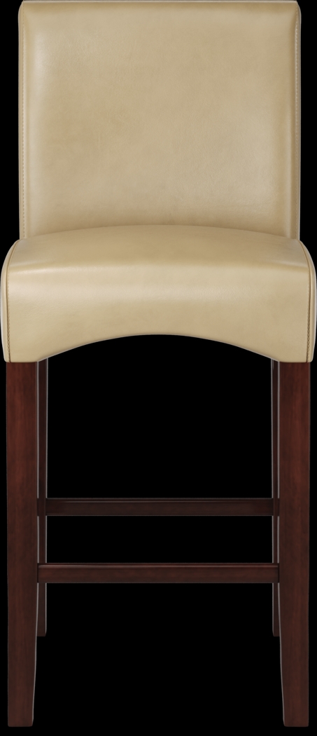 Galeno Cherry 3 Pc Bar Set with Tan Barstools - Thumbnail - Image 5