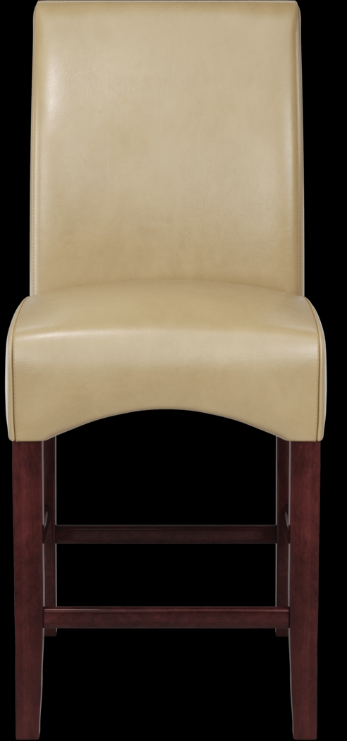 Ciara Espresso 5 Pc 48" Counter Height Dining Set with Tan Stools - Thumbnail - Image 5