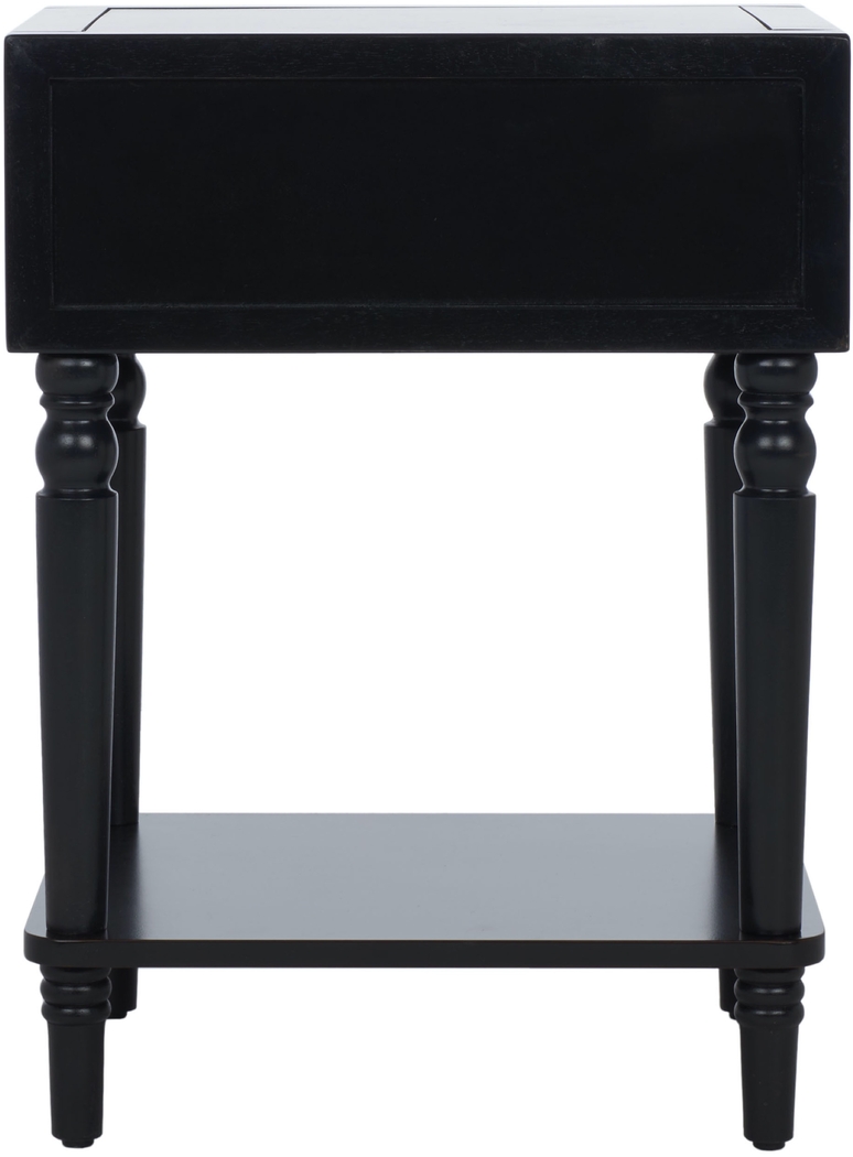 Wateree Black Nightstand - Thumbnail - Image 4
