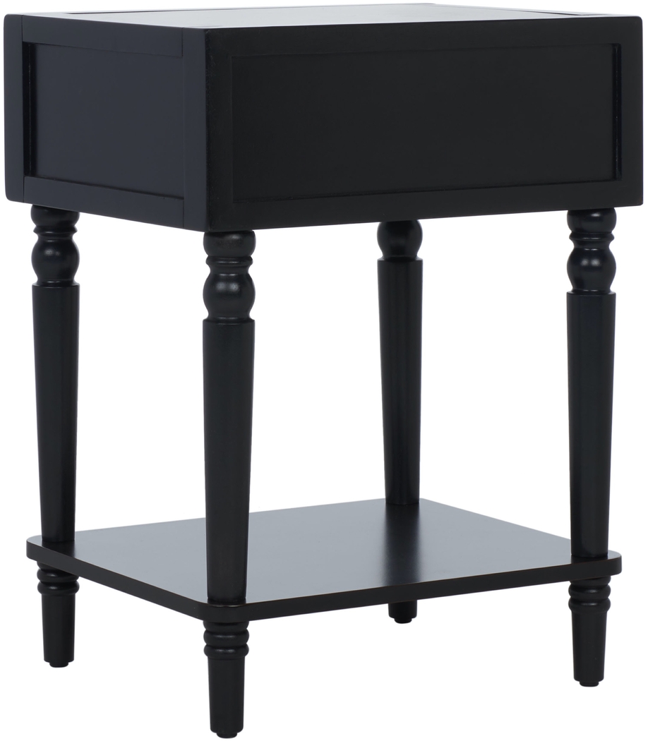 Wateree Black Nightstand - Thumbnail - Image 5