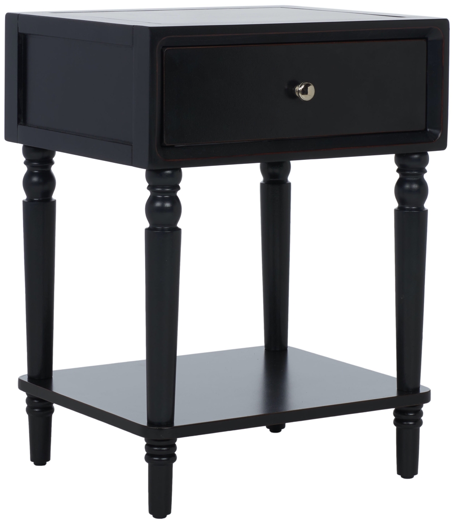Wateree Black Nightstand - Thumbnail - Image 7
