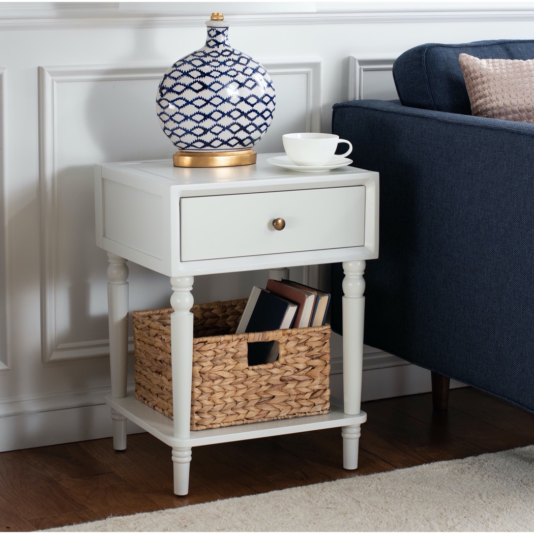 Wateree Off-White Nightstand - Thumbnail - Image 3