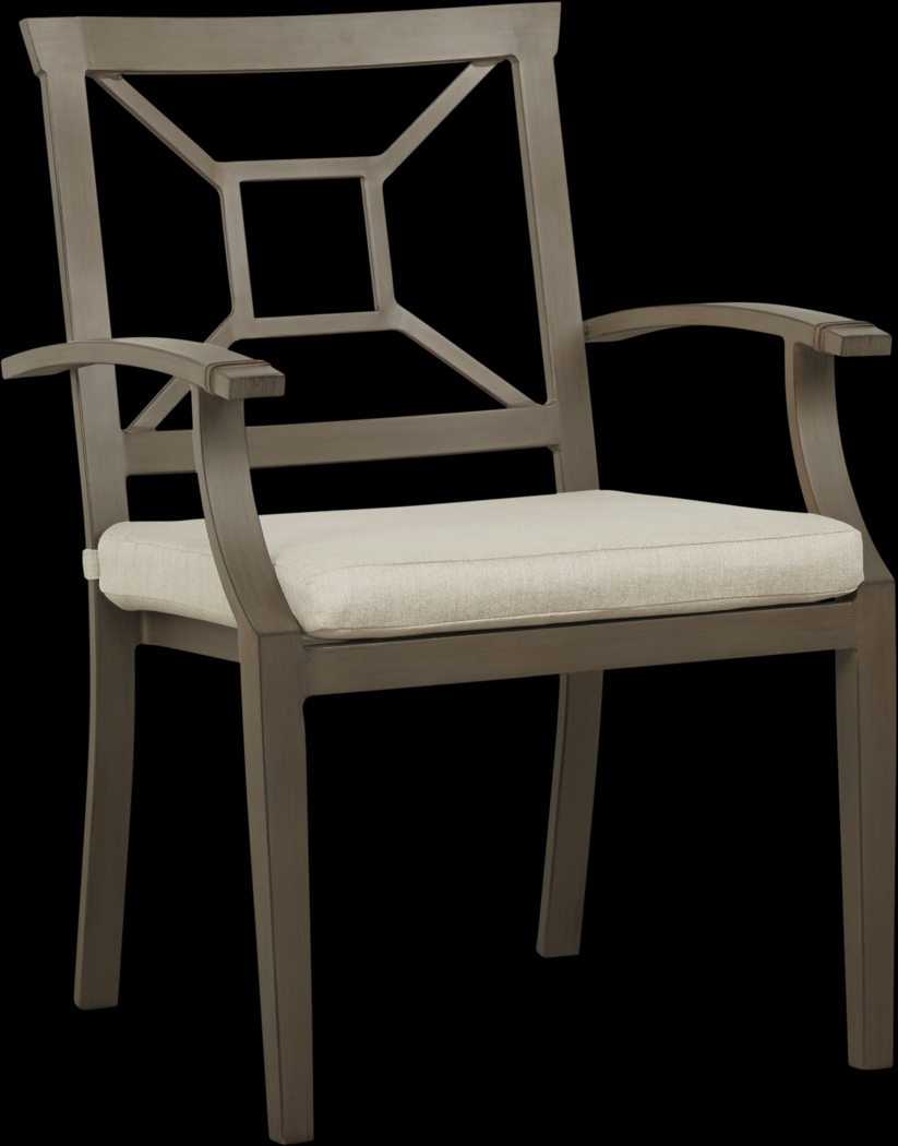 Waterfront Bronze Outdoor Arm Chair - Thumbnail - Image 1