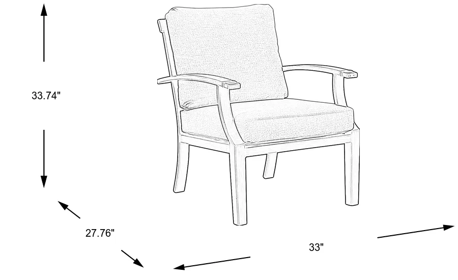 Dimension Image. Please refer to the Dimension Tab on this page for dimension details.