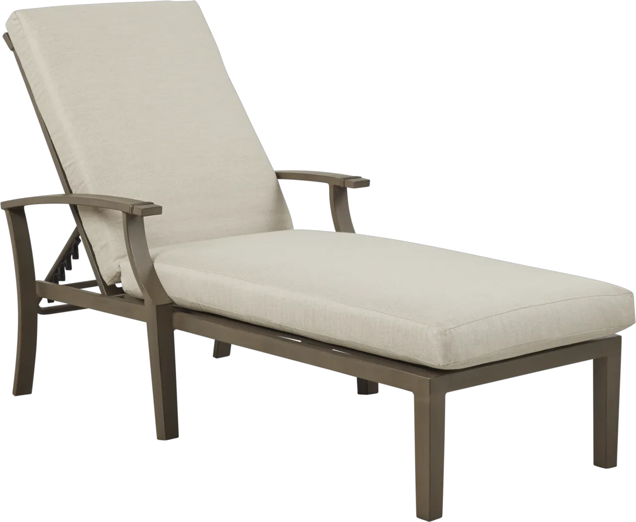 Waterfront Bronze Outdoor Chaise - Thumbnail - Image 1