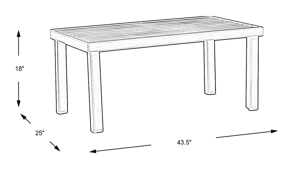 Dimension Image. Please refer to the Dimension Tab on this page for dimension details.