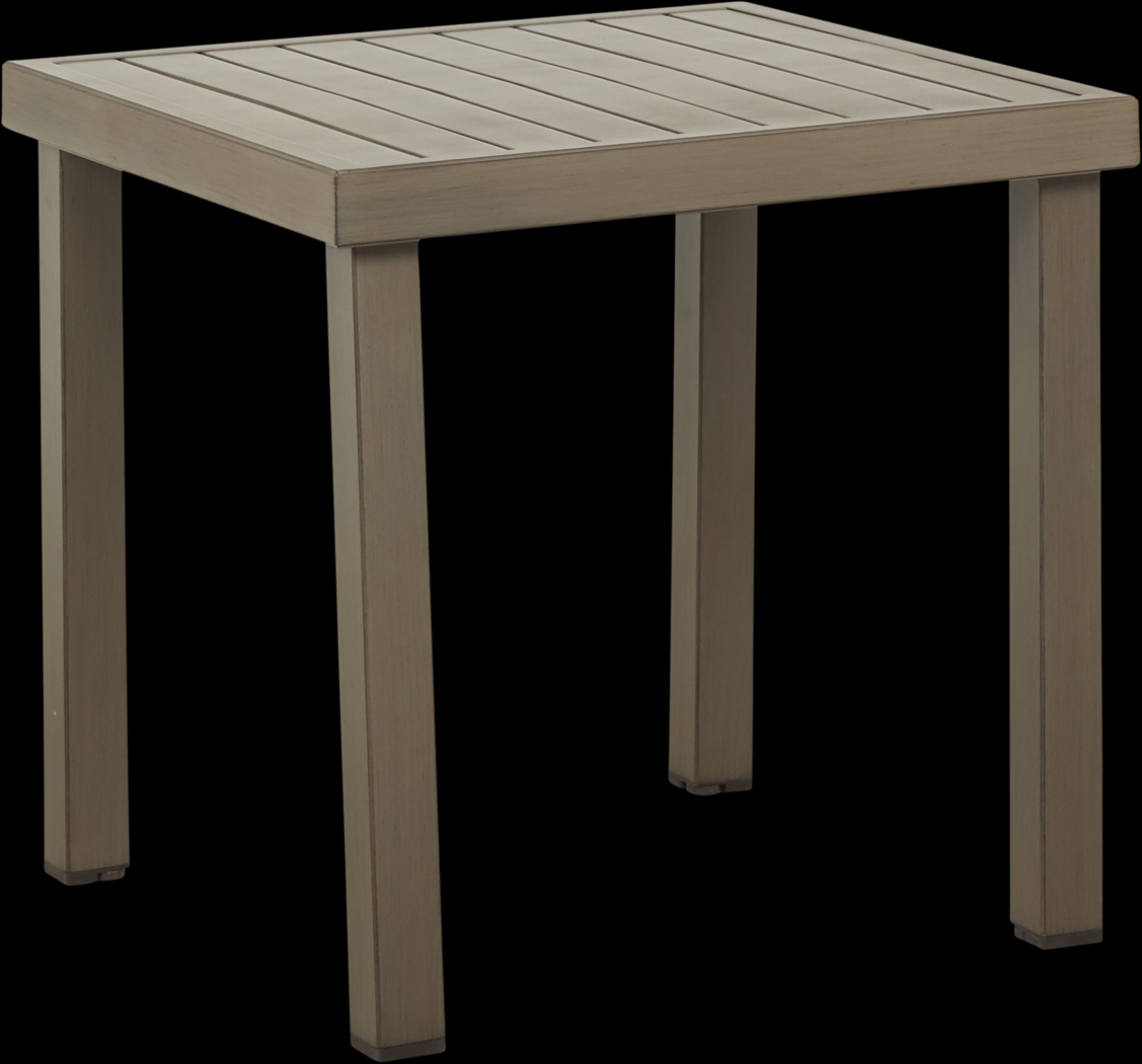 Waterfront Bronze Outdoor End Table - Thumbnail - Image 1