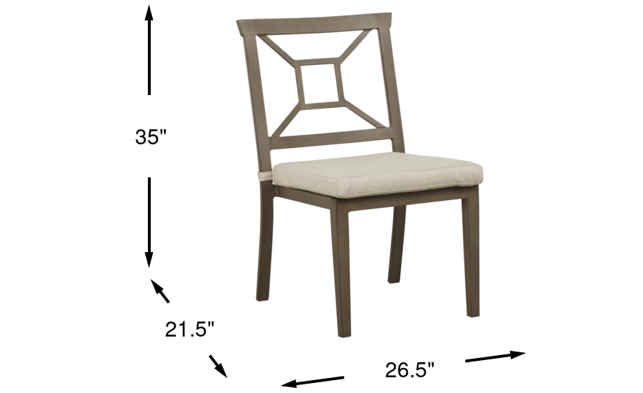 Dimension Image. Please refer to the Dimension Tab on this page for dimension details.