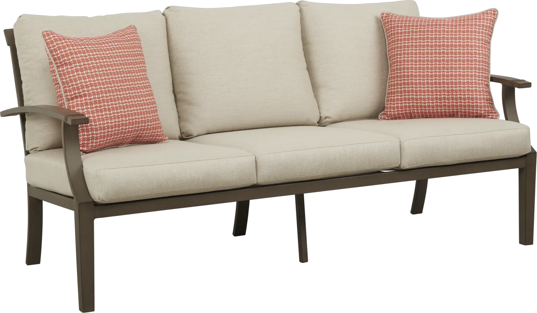 Waterfront Bronze 4 Pc Outdoor Seating Set - Thumbnail - Image 2